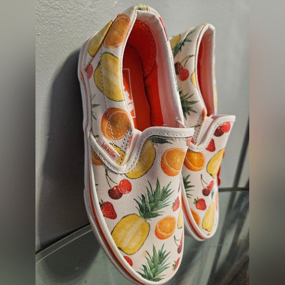 Vans Classic Slip-On “Fruity” | Men's 4 / Women’s 5.5 | NWB Youth NWT